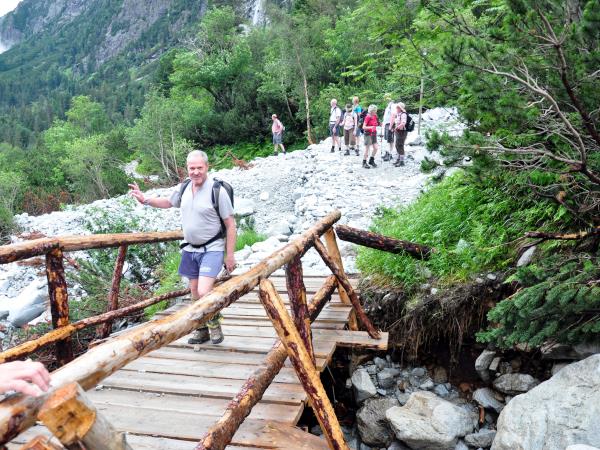 High Tatras trail walking vacation in Slovakia