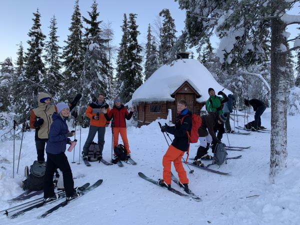Finland winter wilderness adventure tour