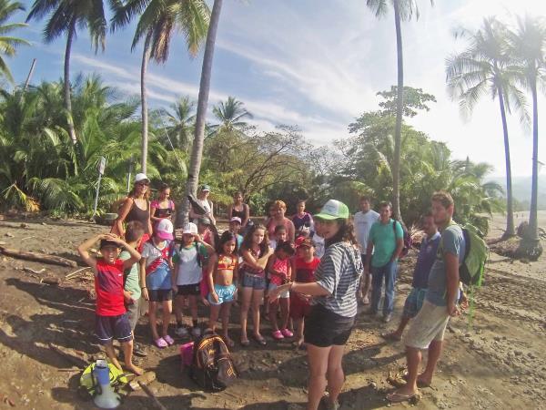 Family turtle conservation vacation, Costa Rica