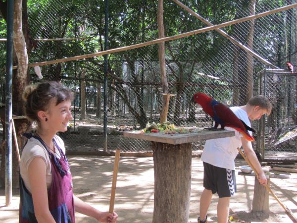 Family wildlife rescue vacation, Thailand