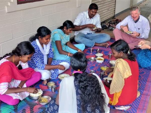 South India community volunteering vacation
