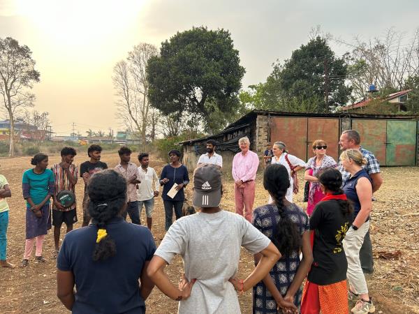 South India community volunteering vacation