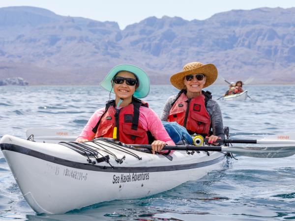 Baja kayaking and whale watching vacation