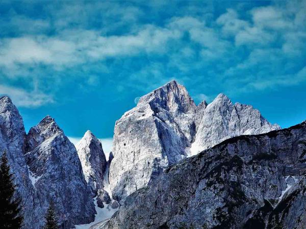 Snowshoeing & winter walking in Julian Alps, Slovenia