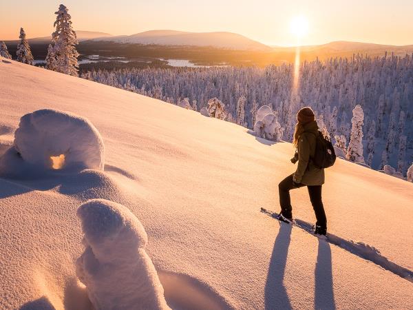 Finland winter wilderness adventure tour