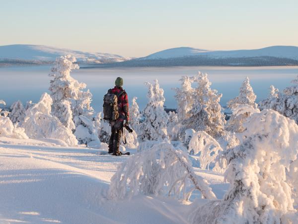 Finland winter wilderness adventure tour