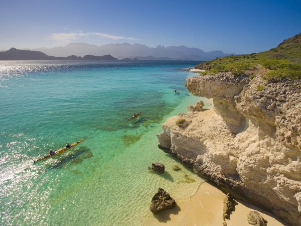 Sea kayaking vacation in Baja, Loreto to La Paz