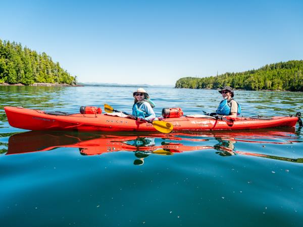 British Columbia sea kayaking vacation