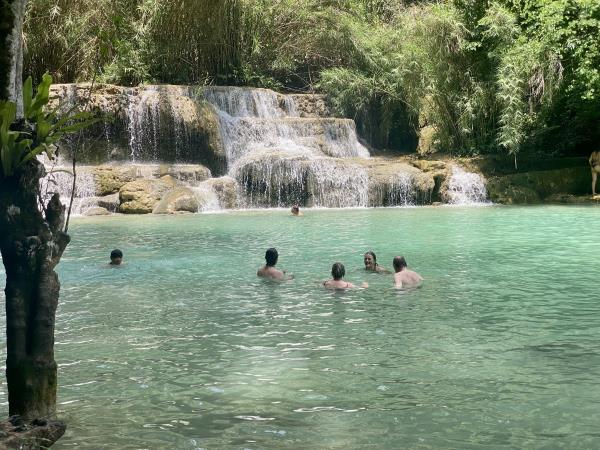 Elephant adventure vacation, Laos
