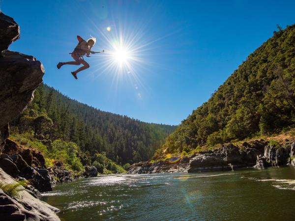 Rogue River rafting holiday in the USA