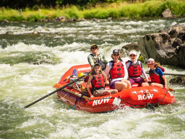 Rogue River rafting holiday in the USA
