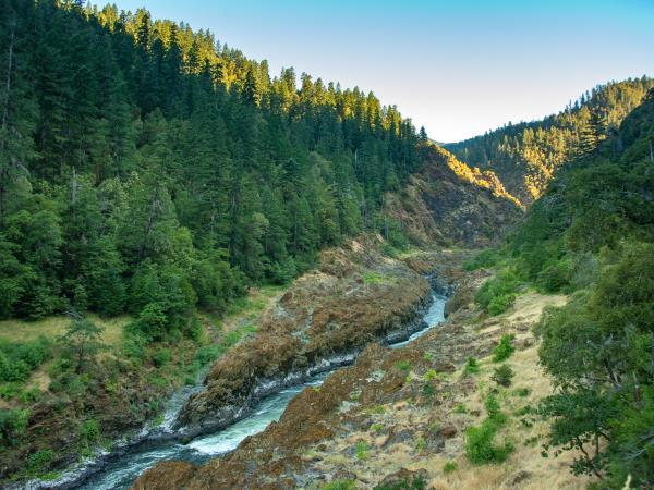 Rogue River rafting holiday in the USA