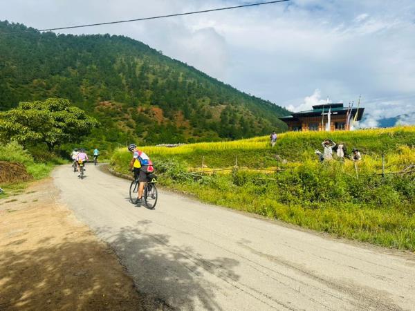 Bhutan cycling vacation