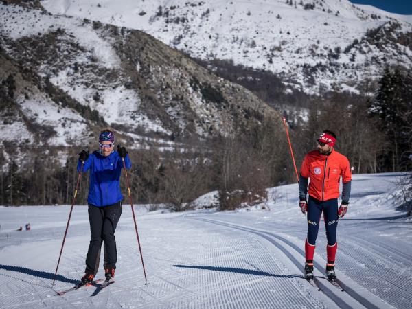 Cross country skiing vacation in France