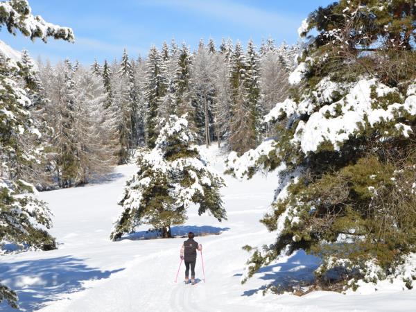 Cross country skiing vacation in France