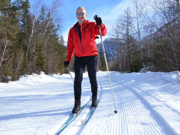 Cross country skiing vacation in France