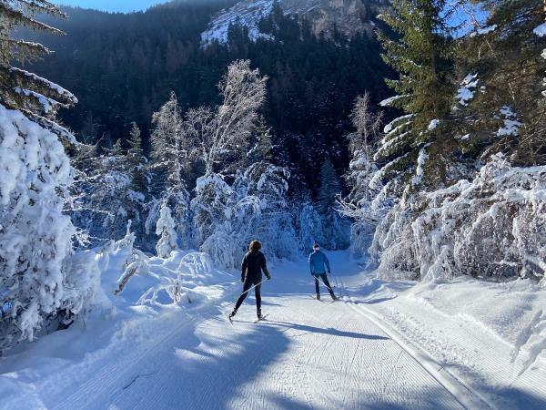 Cross country skiing vacation in France