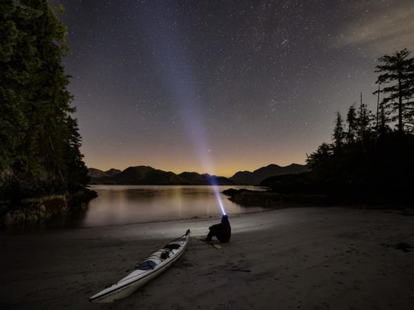 Wild sea kayaking expedition, Vancouver Island