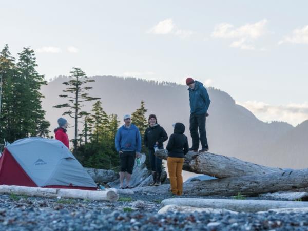Wild sea kayaking expedition, Vancouver Island