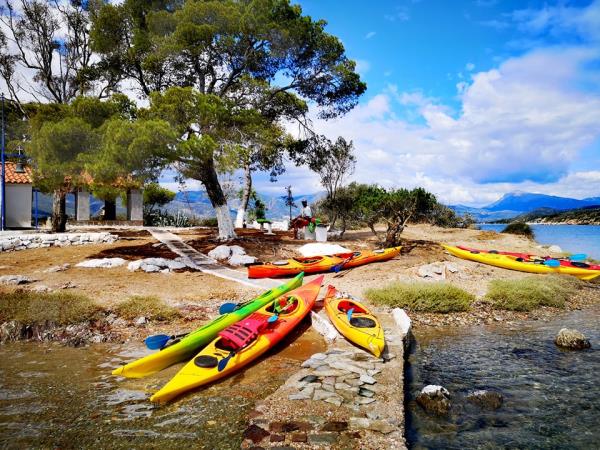 Greek Island sea kayaking vacation