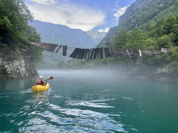 Montenegro packrafting vacation