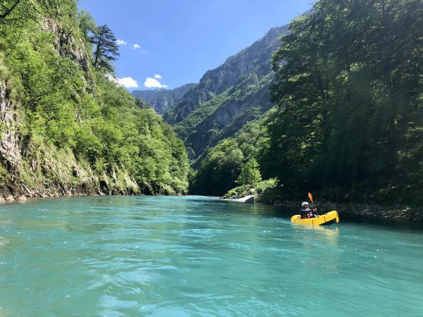 Montenegro packrafting vacation