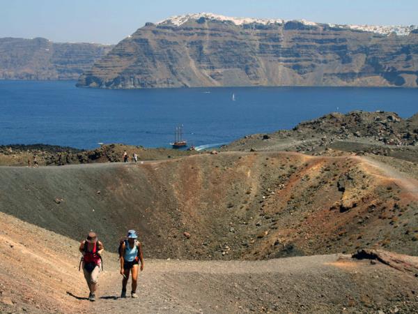 Santorini walking holiday, Greece