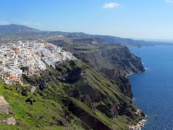 Santorini walking holiday, Greece