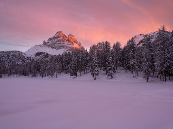 Dolomites winter photography vacation in Italy