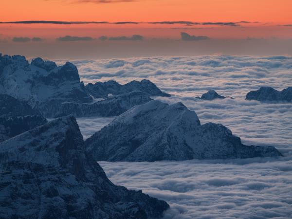 Dolomites winter photography vacation in Italy