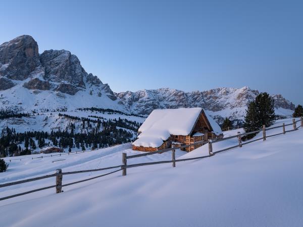Dolomites winter photography vacation in Italy