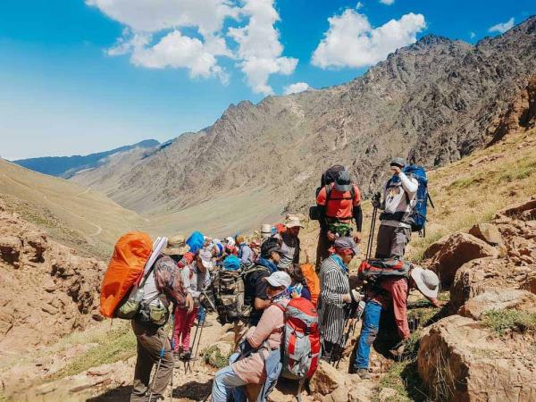 Alamkuh trekking vacations in Iran