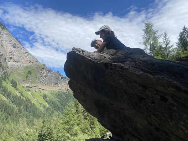 French Alps family activity vacation for teenagers