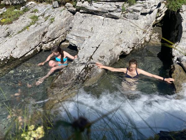 French Alps family activity vacation for teenagers