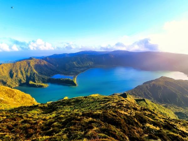 Azores family winter vacation, whale watching & walking