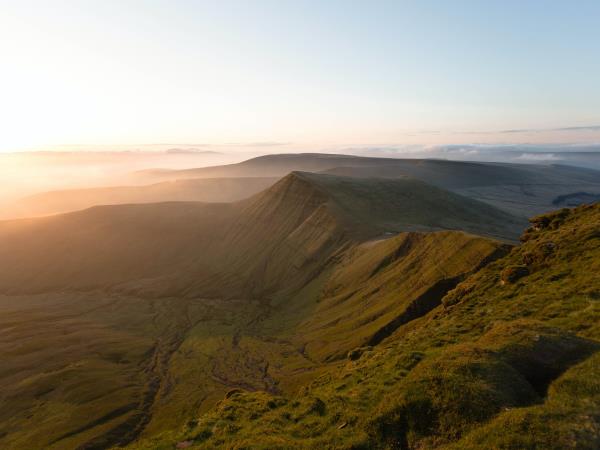 Southern section of Offa's Dyke Path walking vacation