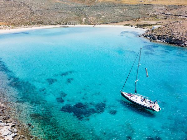 Sailing adventure in the Cyclades, Greece