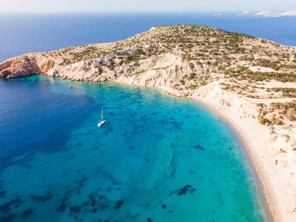 Sailing adventure in the Cyclades, Greece
