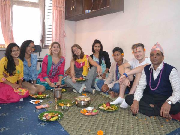 Family volunteering and adventure vacation, Nepal