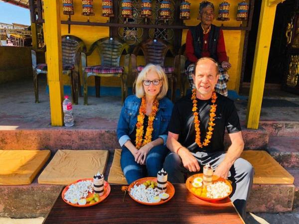 Family volunteering and adventure vacation, Nepal