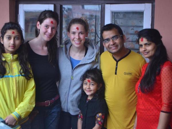 Family volunteering and adventure vacation, Nepal