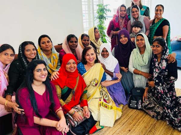 Teaching and community volunteering in Kerala