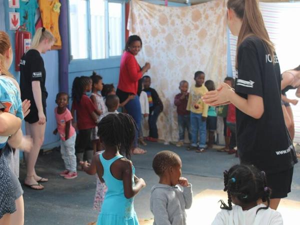 Family volunteering and safari vacation, South Africa