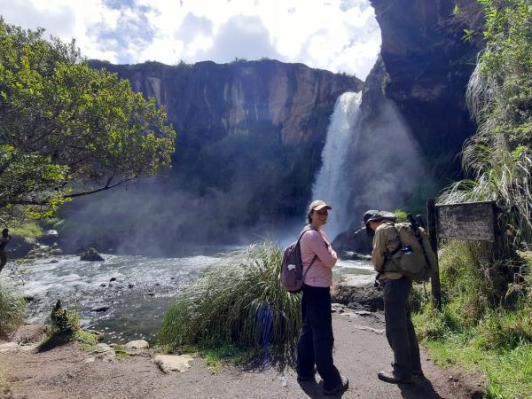 Ecuador trekking tour, lodge based