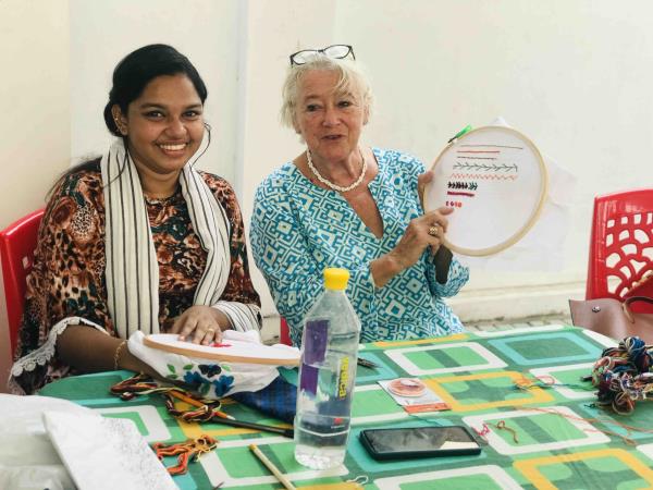 Over 50s volunteering in India