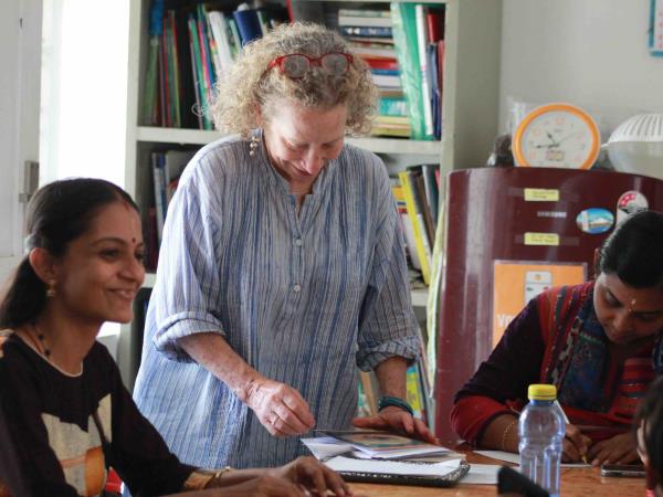 Over 50s volunteering in India