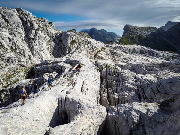 Slovenia hut to hut hiking holiday in the Julian Alps