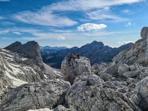 Slovenia hut to hut hiking holiday in the Julian Alps