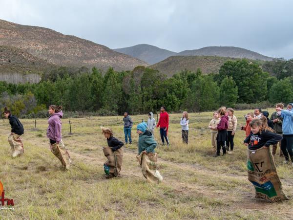 Family wildlife volunteering in South Africa