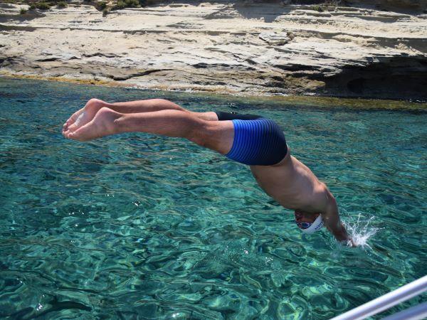 Corfu swimming vacation in Greece